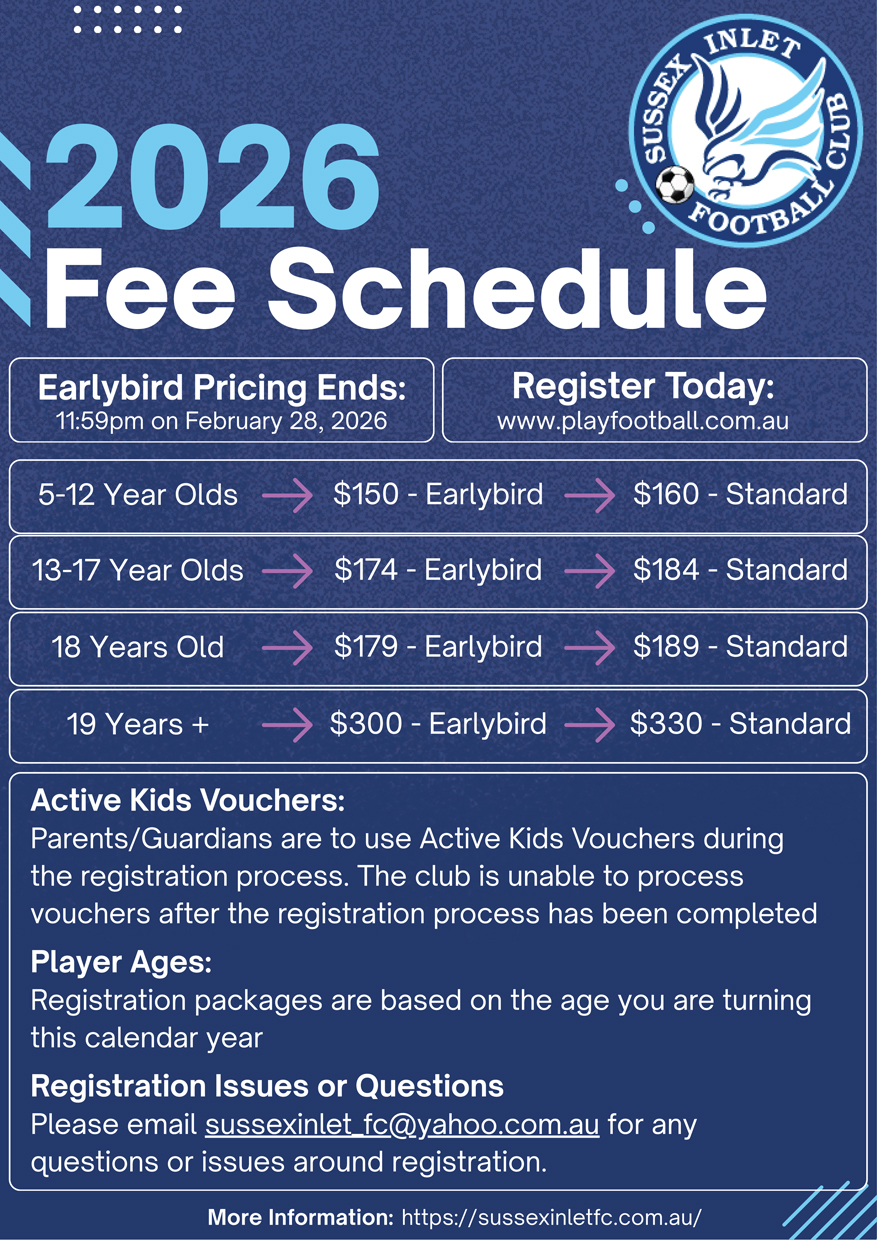 2026 Fee Schedule